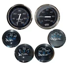 Faria Chesapeake Black Ss Bezel Box 6-GAUGE Set #KTF064 New. Price: $556.74.