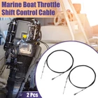 2 Pcs 400CM 13FT 33C/3300 Marine Boat Throttle Shift Cable Black New. Price: $56.49.