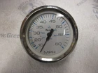 SE9559B Faria Marine Boat Dash Speedometer 60 Mph White/silver New. Price: $42.50.