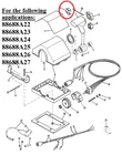 New Mercury Oem Binnacle Handle Switch 84-8M0046008. Price: $27.88.