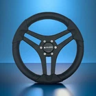 Molinara Marine Steering Wheel Black Brushed Alum Spokes Gussi Italia New. Price: $135.29.