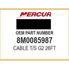 Mercury Cable T/s G2 26FT 8M0085987 Oem New. Price: $38.39.