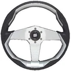 UFLEX216-GRIMANIBSVE Steering Whl-black Grip Silvr New. Price: $293.79.
