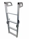 Pactrade Marine Pontoon Boat Folding Boarding 4-STEP Ladder Aluminum New. Price: $117.95.