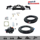 350HP Hydraulic Outboard Steering Kit 2X26FT Hoses Marine Boat System New. Price: $512.63.
