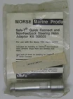 New Morse Controls Marine Boat Safe-t Quick Connect Adaptor Kit Part No. 309305. Price: $27.99.