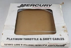 Mercury Control Throttle Shift Cable 17' Platinum Plus 8M0082589 897979A17 New. Price: $50.00.