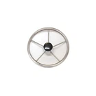 230115 15" 6-SPOKE Stainless Steering Wheel W/plastic Center Cap New. Price: $174.33.