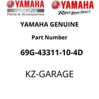 Yamaha Genuine Bracket Swivel 69G-43311-10-4D New. Price: $183.77.