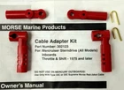 Morse Seastar Cable 33C 43C Adapter Kit A302123 301901 40-300HP New. Price: $24.49.