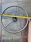 Nos 15" Stainless Steel 5-SPOKE Marine Boat Steering Wheel Keyed Tapered Hub New. Price: $175.00.