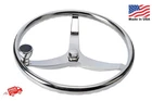 Amarine Made Stainless Steel Boat Steering Wheel Spoke 13-1/2 Inch Dia, New. Price: $105.99.