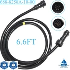 688-8258A-10-00 For Yamaha 6.6FT 2M 10PIN Outboard Main Wiring Harness Extension New. Price: $52.21.