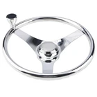 Yaemarine Stainless Steel Boat Steering Wheel 13-1/2" Dia Spoke Spor... New. Price: $85.74.