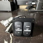 OS9123 Lenco Marine Outboard Dual Rocker Switch LN-30137-101 * See Pic New. Price: $40.00.