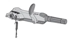 Yamaha F25 Tiller Handle Complete 6X4-42103-0E-00 Oem New. Price: $678.00.