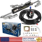 300HP Marine Hydraulic Steering Kit W/ 26FT Hoses & Helm Pump Foryamaha Mercury New. Price: $488.99.