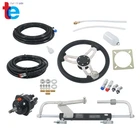 Boat Hydraulic Steering System Kit Marine Cylinder 90HP Outboard New. Price: $385.19.