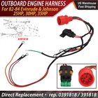 For 1982-84 Evinrude Johnson 25/30/35 Hp Outboard Engine Harness 0391818 New. Price: $97.99.