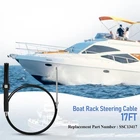 For Seastar SSC13417 Rack &pinion 17FT Mechanical Steering Cable Teleflex Marine New. Price: $107.00.