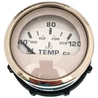 New Oem Ultraflex Uflex Boat Water Temperature Gauge 40-120 Scale Beige #62073E. Price: $45.00.