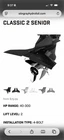 Stingray Classic 2 Hydrofoil Senior Black New. Price: $50.00.