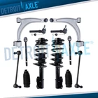12PC Front Strut Lower Control Arm Sway Bar Tie Rod For Chevy Malibu Pontiac G6 New. Price: $358.35.