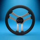 Benaco Boat Steering Wheel Brushed Aluminum Spokes Stabicraft New. Price: $130.28.
