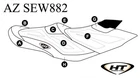 Hydro-turf Premier Seat Cover For Sea-doo 09-15 Pro/wake/rxt-x/rxt-is New. Price: $403.65.