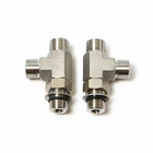 Seastar HF6006 Marine Orb Fitting Kit, Vertical Tee, Ss New. Price: $72.03.