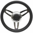 Uflex Boat Morosini Steering Wheel Tiara Yachts Silver Black New. Price: $327.73.