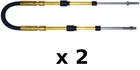 2 Pack 16 Ft Standard Control Cables Fits Honda Suzuki Tohatsu Yamaha Nissan New. Price: $124.59.