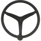 Uflex - V46 13.5" Stainless Steel Steering Wheel W/speed Knob Black New. Price: $412.30.