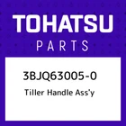 3BJQ63005-0 Tohatsu Tiller Handle Ass'y 3BJQ630050, New Genuine Oem Part. Price: $143.26.
