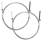 2PCS 15FT Outboard Throttle Shift Control Cable Side Mount For Mercury New. Price: $90.00.