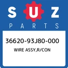 36620-93J80-000 Suzuki Wire Assy,r/con 3662093J80000, New Genuine Oem Part. Price: $377.89.