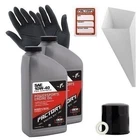 Factory Racing Parts 10W40 2 Qt Oil Change Kit For Kawasaki KAF400 Mule 600/610 New. Price: $31.99.