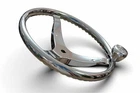 Lewmar 15.5" Powerboat Steering Wheel With Powergrip Control Knob And 1/2" Nut New. Price: $310.38.