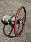 Vtg Antique Wooden Boat Steering Wheel Chris Craft Lyman Runabout Dunphy Used. Price: $318.74.