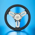 Model 15 Marine Steering Wheel Brushed Aluminum Spokes Gussi Logo New. Price: $72.59.