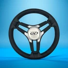 Gussi Italia Marine Steering Wheel Black Brush Metal Spokes Harris Kayot New. Price: $115.30.