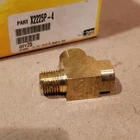 New Parker 2225P-4 Extruded Street Tee, Brass, 1/4 In,npt. Price: $11.00.