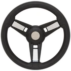 Gussi Boat Steering Wheel Lowe 13 3/4 Inch Black Silver New. Price: $79.67.