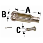 Seastar 031125 Clevis Control Cables 33C Shifter-throttle Remote Boat Teleflex New. Price: $24.83.