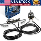 Marine Hydraulic Steering Kit 300HP W/ 26FT Hoses & Helm Pump For Yamaha Mercury New. Price: $505.05.