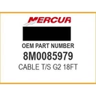 Mercury Cable T/s G2 18FT 8M0085979 Oem New. Price: $53.84.