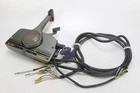 Suzuki Side Mount Control Box & Trim Switch 5' Harness 10' Cables Includes Key Used. Price: $250.00.
