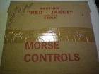 Morse #D48296-000-0180.0 Type "o" 15 Foot Shift/throttle Cable ,free Freight New. Price: $31.95.