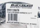 Mercury Quicksilver Pwr Str Power Steering Signal Harness 30' Oem/genuine New. Price: $57.88.