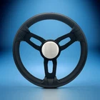 Model 15 Boat Steering Wheel Black Brushed Alum Spokes Plain New. Price: $160.60.